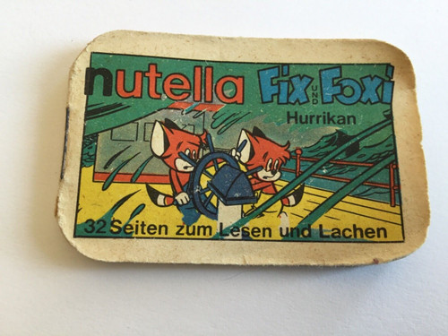 Nutella comic mini büchlein - nutella,
