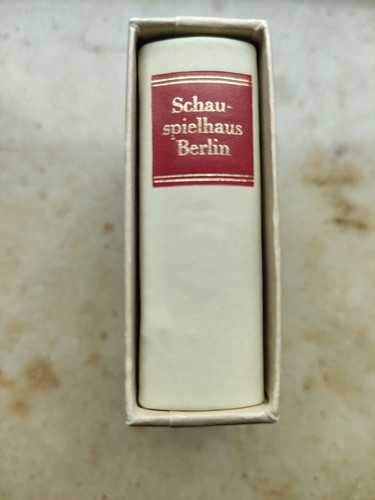 Ddr minibuch schauspielhaus - minibuch, "schauspielhaus