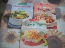 Essen & Genießen 3 Büchlein Low Fat/Preiswerte Gerichte/Cholesterinarm kochen