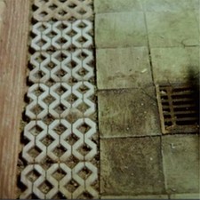 Rasengittersteine grau 1:32 & 1:35 - 25 Stück - Juweela 23277 - Landschaft