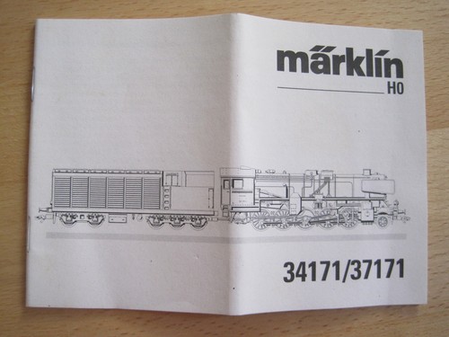 Märklin anleitung 34171 - ,