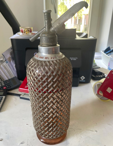 Siphonflasche soda siphon - soda-siphon, glas