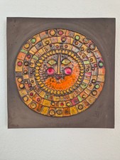 Renate Rhein Wandkeramik Sonne