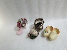 3 x Vintage Porzellan Schuh