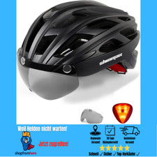 Magnetische Visor-Schutzbrille | Anpassbarer MTB-Helm mit Belüftung