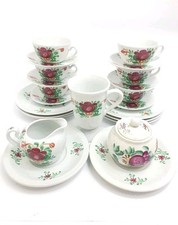 Hochwertiges Geschirr Kaffeeservice Ostfriesenrose Schirnding für 6 pers....