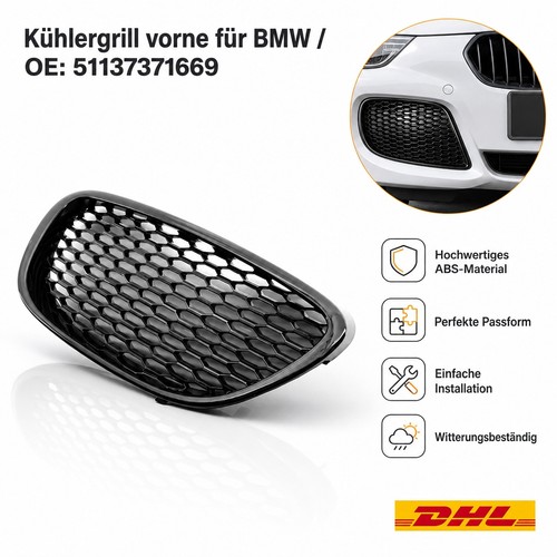 Frontgrill kühlergrill waben - kühlergrill,