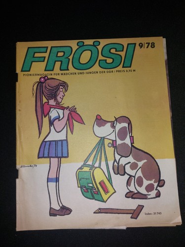 Frösi 1978 zeitschrift - frÖsi,