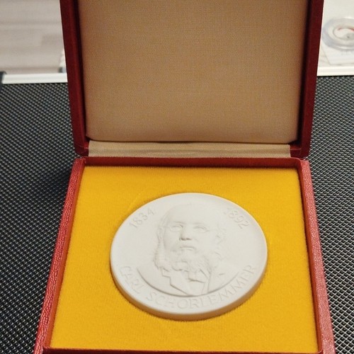 Porzellanmedaille/Plakette