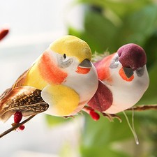  6PCS Vivid Fake Birds