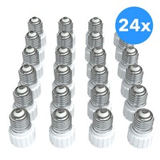 24x Lampensockel Adapter E27