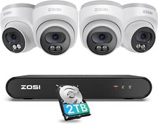 ZOSI 4MP PoE Überwachung