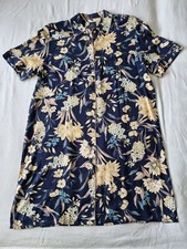 TRIUMPH NACHTHEMD - Triumph Lounge Me Boyfriend Gr.44 Blau Blumen florale Muster