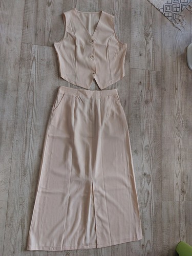 Damen zweiteiler weste rock - damen,