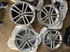4x Alufelgen VW Golf 7 VII Curitiba 5G 7,5x17 ET49 17 Zoll 5G0601025AP  (GG59)