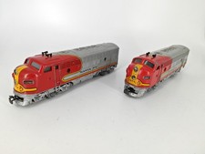 H0 Märklin Diesellok 3060 + 4060 EMD F7 Santa Fe analog