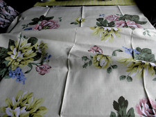 Vintage Tischdecke Baumwolle