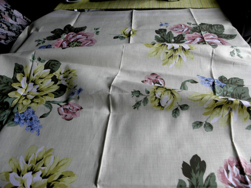 Vintage tischdecke baumwolle - tischdecke,
