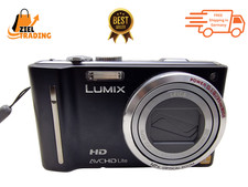 Panasonic Lumix DMC-TZ10 Digitalkamera 12X Zoom Leica 25mm HD GPS Schwarz