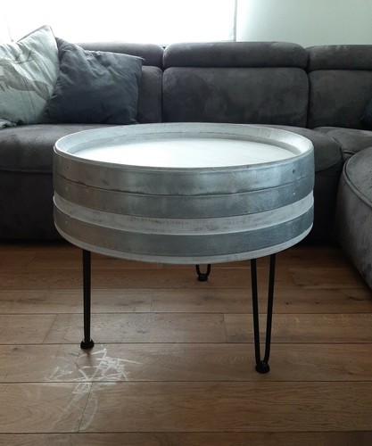 Weinfass couchtisch dreibein - weinfass,