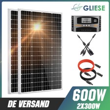 600W Solaranlage Komplettpaket