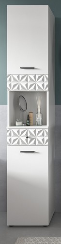 Badezimmer hochschrank weiß - hochschrank,