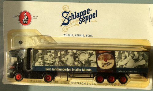 Miniatur werbetruck lkw scania - miniatur,