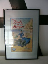 Morgan +8 +4 Three Wheeler,Poster gerahmt seltene Motive 25-40 Jahre alte Bilder