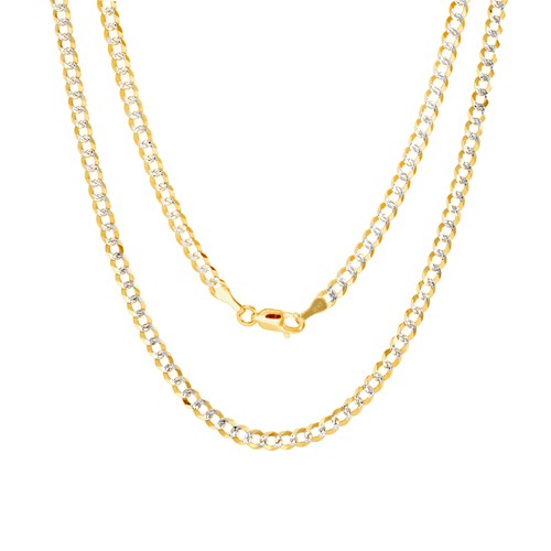 10k gelbgold 4mm - herren, solid