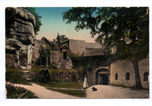 Bolzenschloß bei jannowitz - ak,