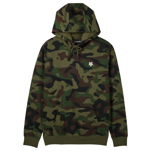 Fox head camo hoodie green - fox,