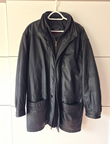Vintage flues echtlederjacke - vintage, m.flues
