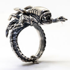 Alien Ring .925 Silber Venom Prometheus Xenomorph Predator Biker
