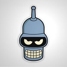 Futurama Sticker Bender Sticker Custom Sticker Kult NEU