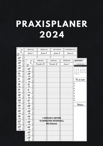 Praxisplaner 2024 terminplaner - 2024,