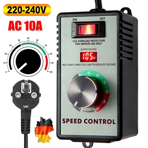 Drehzahlregler steuermotor 10a - drehzahlregler,