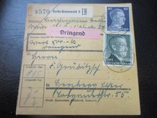 #2447 Paketkarte aus