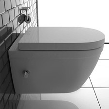 Alpenberger Spülrandlose Toilette mit Bidet Dusch Wand WC Armatur Made in Europa