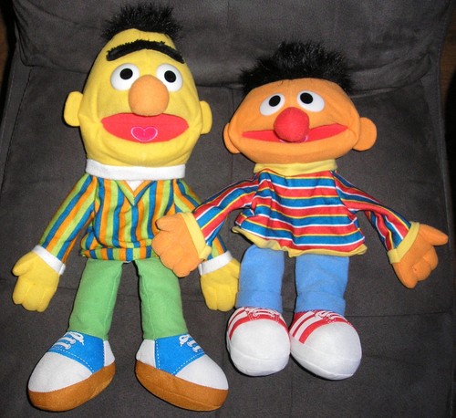 Ernie und bert - bert, sesamstrasse