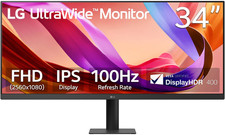 LG 34" WFHD UltraWide IPS