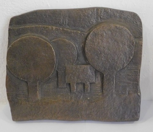 Massives bronze relief - bronze,