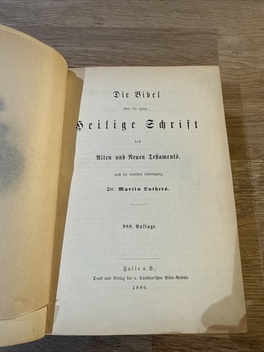 Lutherbibel bibel 1868 - lutherbibel,