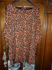 Damenshirt schwarz/orange BW