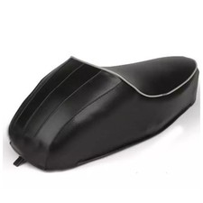 Sattel Schwarz Sitz für Piaggio Vespa 50 Special R L N Sitzer Mit Buckel