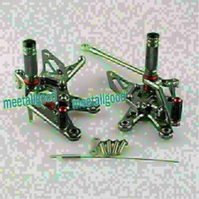 Motorrad Fu?rastenanlage für Kawasaki 06 07 2006 2007 Ninja ZX10R Grau Farbe