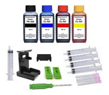Nachfüll-Set Tinte + Zubehör für Canon PG-560 (XL) + CL-561 (XL) Druckerpatronen
