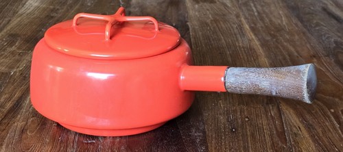Emaille fondue kobenstyle rot - fondue,