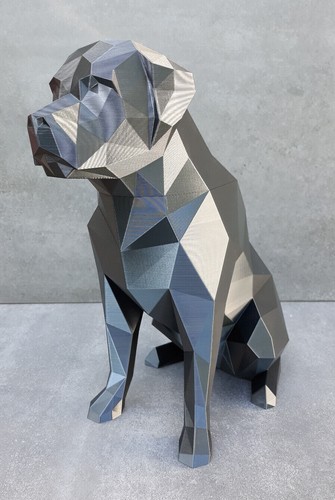 Rottweiler designskulptur - rottweiler,
