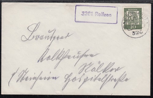 Poststellen stempel 3281 - ii-stempel,