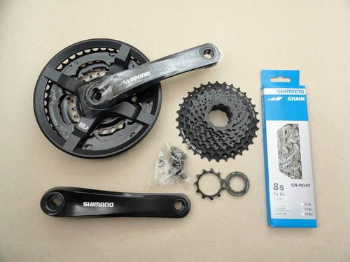 Set shimano kurbel ty501 - shimano,